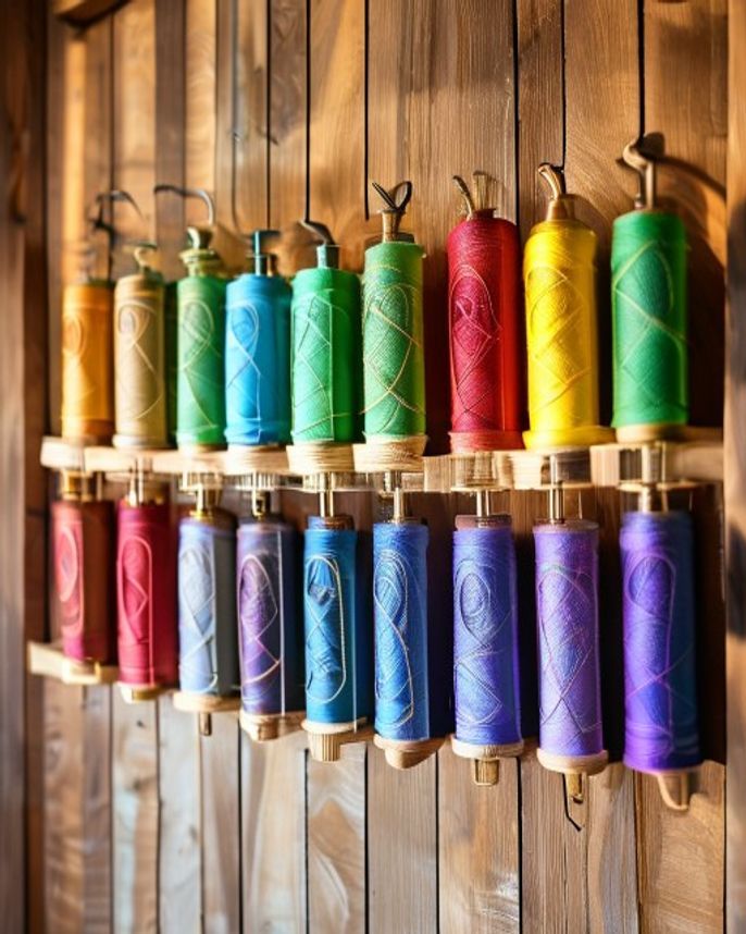 Our colourful thread collection