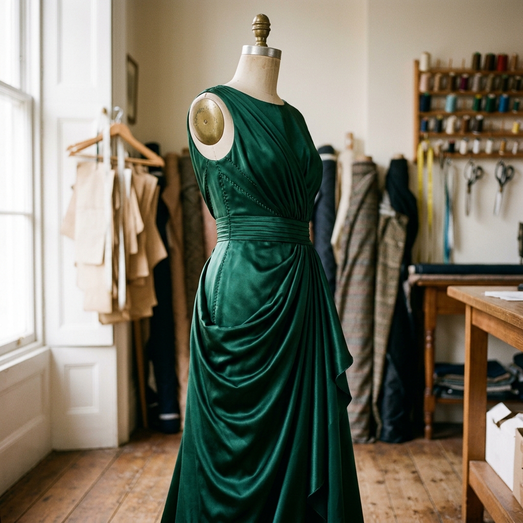 An exquisite bespoke garment
